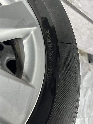 диски ленд крузер 100: Колеса в сборе 285 / 60 / R 18, Всесезонная, Комплект, Внедорожные (АТ/МТ), Литые — 4