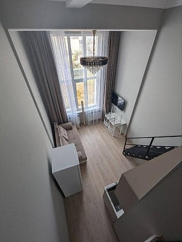 квартиры аламидин базар: 1 бөлмө, 28 м², Элитка, 7 кабат, Евроремонт — 9