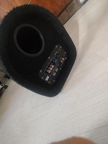 Автоунаа акустикасы: Самбуфер — 2500 сом Автомобильный сабвуфер в корпусе (бочонок) с — 2