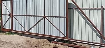 Изготовление и монтаж металлоконструкций для участка