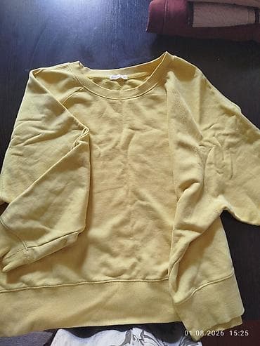 спортивный одежды: Женский свитшот LoungeWear, размер XL. Модель выполнена в нежном — 4