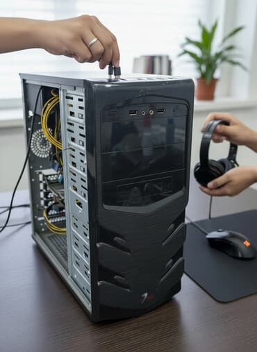 Компьютер, ядер - 2, ОЗУ 8 ГБ, Для работы, учебы, Б/у, Intel Core i3, Без накопителя