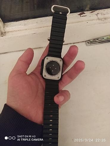 hyper x cloud: Смарт‑часы с квадратным экраном и силиконовым ремешком !!!!!!!не — 1