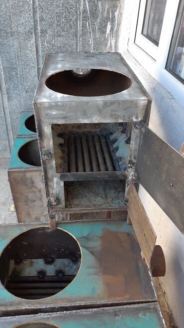 посуда для льда: Печка, печ буржуйка, толстый метал. Меш темир калын жакшы жазалган! — 5