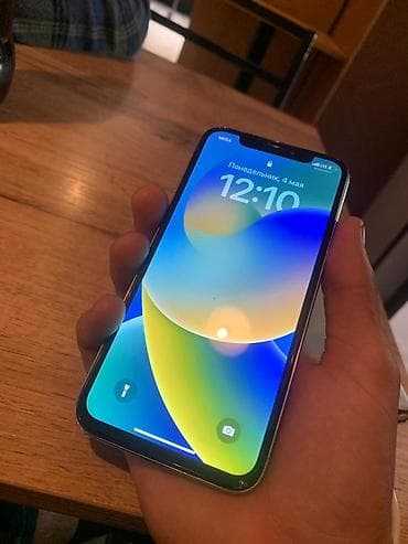 iphone 10 x: IPhone X, Б/у, 64 ГБ, Space Gray, 64 % — 2