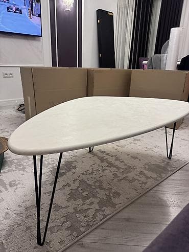 foldable table: Журнальный стол - Форма столешницы: органическая (каплевидная/сканди) — 2