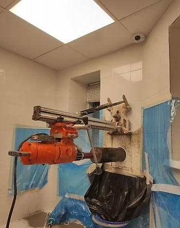 Оборудование для бизнеса: Алмазное бурение отверстий в бетоне/кирпиче - Профессиональное — 1