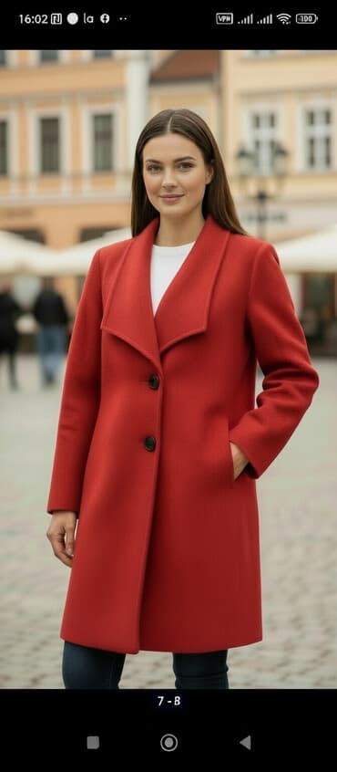 second hend: Пальто в хорошем состоянии,5052,размер в зависимости от комплекции — 1