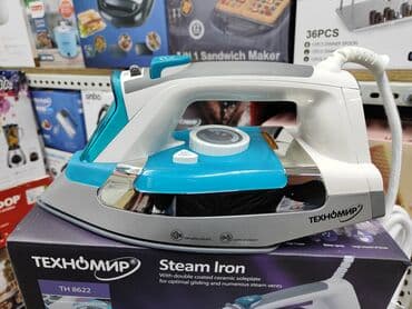 терморегулятор для промышленного утюга: Утюг Техномир TH-8622 Мощность 0Вт С керамической покрытием. Объем — 3