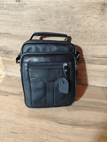 Барсетка, Материал: Натуральная кожа, Новый