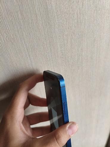 iphone 10 max: IPhone 12 mini, Б/у, 64 ГБ, Синий, Чехол, 69 % — 10