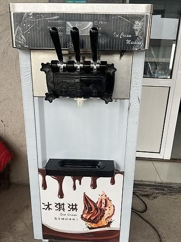 морожный автомат: Аппарат для мягкого мороженого (Ice Cream Machine) - Напольная модель — 1