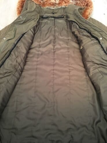 button куртка двухсторонняя: Пуховик, По колено, Корея, Стеганый, С мехом, С капюшоном, 2XL — 5