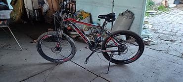 двухподвесные: Горный велосипед 26" - Рама: стальная, с задним амортизатором — 1