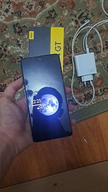 dualsense edge: Poco F4 GT, Б/у, 128 ГБ, цвет - Черный, 2 SIM — 2