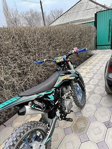 детский мопед на бензине: Эндуро Zongshen, 250 куб. см, Бензин, Взрослый, Б/у — 2