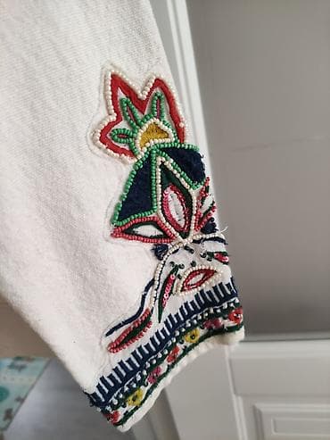 куртки италия: Джинсовая кофта / куртка для девочки. Бренд: Zara, Индия!! Ручная — 4