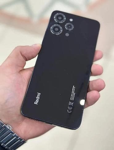 англисче кыргызча которуу фото: Redmi, Redmi 12, Колдонулган, 128 ГБ, түсү - Кара, 2 SIM — 1