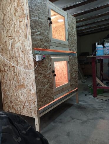 цыплята перепелов: Брудер 2х этажный для всех видов птиц на заказ — 9