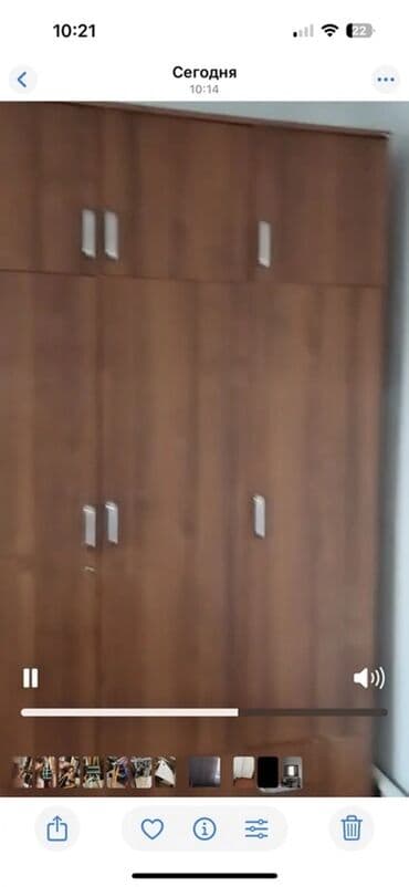 Үйдү ижарага алам: 46 м², 3 бөлмө, Жертөлө, ороо, Забор, тосулган — 7