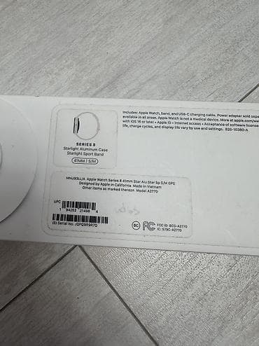 apple whatch se: Apple Watch 8 series 41mm USA с коробкой. Состояние АКБ 89%. Цена — 8