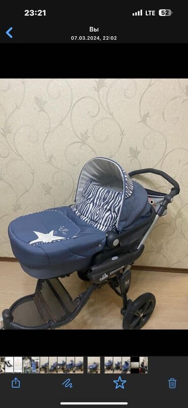 Коляски: Коляска, Б/у — 3