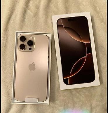 IPhone 15 Pro, Natural Titanium, Коробка