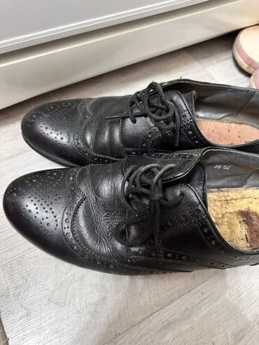 ecco 42: Мужские туфли, 39, ABC, Б/у, цвет - Черный, Самовывоз — 3