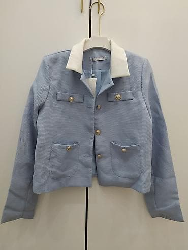 made: Костюм с юбкой, Модель юбки: Полусолнце, Макси, Пиджак, Made in KG, M, L — 2