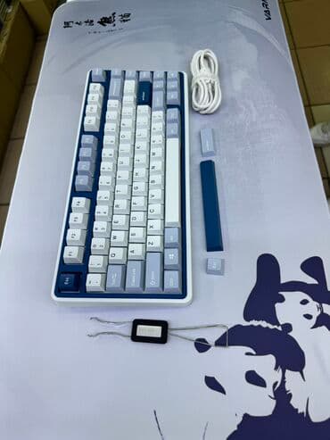 клавиатура мембранная: Клавиатура, Механическая, Bluetooth, Проводное подключение, Размер: 75% — 4