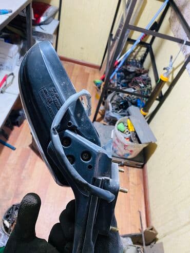 чехол на демио: Боковое левое Зеркало Mazda Б/у, Оригинал — 3