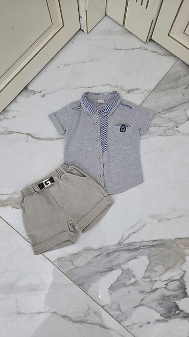 Шорталар: Комплект, түсү - Боз, Колдонулган — 5