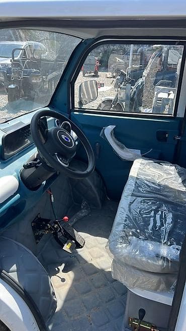 тележка с электроприводом: Компактный электрический самосвал (мини-грузовик) с поднимающимся — 3