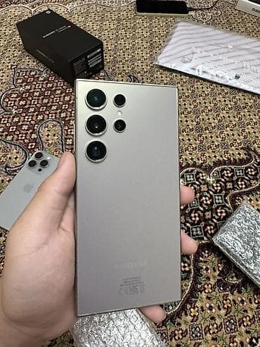 galaxy note 8: Samsung Galaxy S24 Ultra, 512 ГБ, цвет - Бежевый, 2 SIM — 1