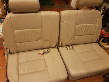 реставрация кожаного сиденья велосипеда: Toyota Land Cruiser 100 3й ряд сидений Тоета Ленд Крузер 100 Третий — 1