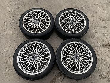 Колеса в сборе 225 / 45 / R 18, Зима, Б/у, Комплект, Легковые, Литые, отверстий - 5 — 1