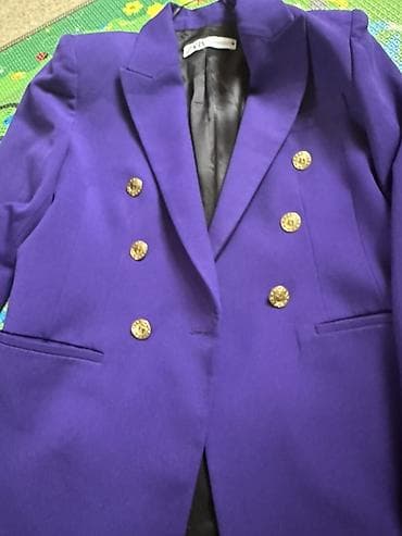 вечернее платье с: Пиджак, Блейзер, Двубортная модель, M — 1