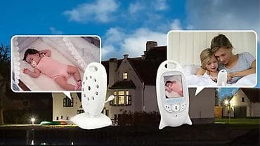 радионяня с видео: Видеоняня Video Baby Monitor VB601 (Код: 3113Р) Комплект — 2