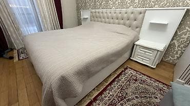 двух спальная: ЦЕНА ДОГОВОРНАЯ! Кровать двуспальная с мягким изголовьем и — 6