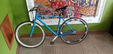 Фикс-байк/синглспид на легкой стальной раме. - Рама: сталь, геометрия