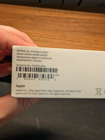 Ноутбуктар: 🎧 AirPods 4 (с ANC) — полный комплект из США, шумоподавление уровня — 3