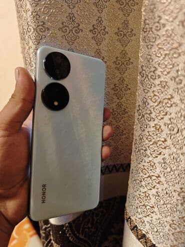 huawei модем: Honor X7b, Б/у, 128 ГБ, цвет - Голубой — 2