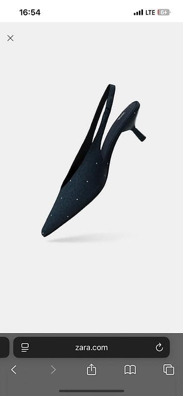 обувь zara: 📍г. Бишкек Продаю стильные туфли-лодочки от Zara 🤍 Оригинал — 5