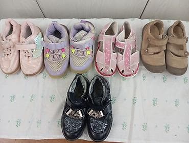 обувь для девочек: Комплект, Б/у — 3