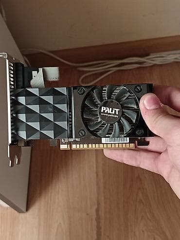sd disk: Видеокарта для ПК, Б/у, Palit, GeForce GT, До 2 ГБ — 1