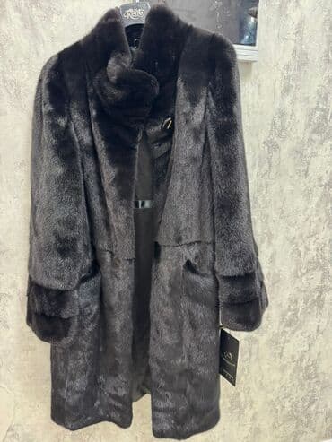 меховые шубы: Шуба из меха норки XUESHANFEIHU - Цвет: глубокий — 2