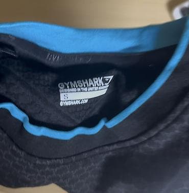 nike tech flece: GYMSHARK ONYX V1 T-SHIRT - Модель: с коротким рукавом, облегающий — 3