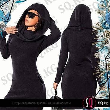 Повседневное платье, Турция, Осень-весна, Короткая модель, Трикотаж, S, M, L