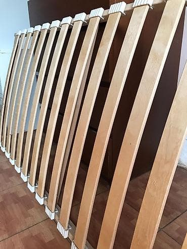 Каркас на детский кровать б/у 198 на 80см дерево в отличном состоянии at lalafo.kg Каркас на детский кровать б/у 198 на 80см дерево в отличном состоянии