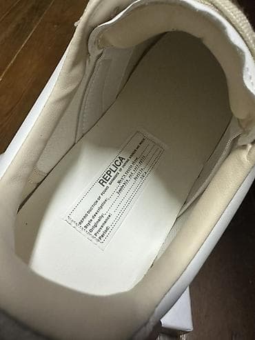 берцы белые: Кроссовки Maison Margiela Replica (German Army Trainer) - Модель — 4